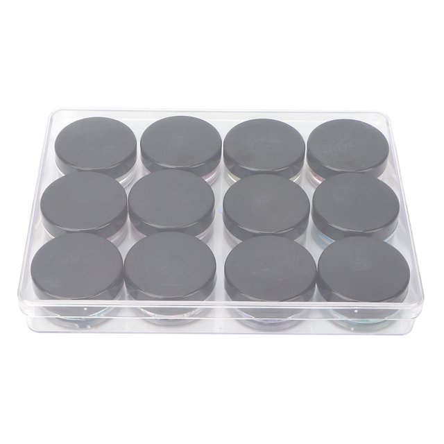 12 Uds. De polvo de purpurina para decoración de uñas, varios tamaños, mezcla de lentejuelas, purpurina, decoración de uñas