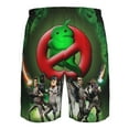 thumbnail image 6 of Ghostbusters Men's Beach Shorts Swim Trunks Casual Quick Dry Board Shorts Swimwear with Mesh Lined and Pockets, 6 of 8