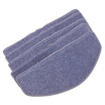 LEORX 5Pcs Anti-slip Stair Treads Grey Noise Reduction Cushion for Home Use
