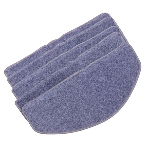 LEORX 5Pcs Anti-slip Stair Treads Grey Noise Reduction Cushion for Home Use