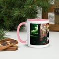 thumbnail image 3 of Panda Christmas Mug with Color Inside - 11oz (Pink), 3 of 3