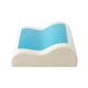 thumbnail image 3 of Almohada de gel con espuma viscoelástica y núcleo de rebote lento, almohada cervical individual para hombres y mujeres, almohada cervical para estudiantes, 3 of 5