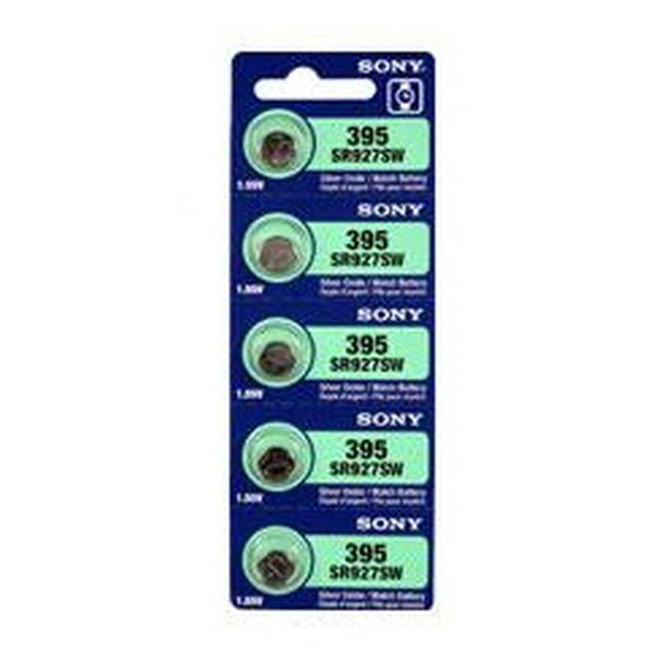 Sony 399 395 Sr927w Sr927sw Silver Oxide Button Battery 1 55v 5 Pack 30 Off Walmart Com Walmart Com Sony 399 395 Sr927w Sr927sw Silver Oxide Button Battery 1 55v 5 Pack 30 Off Walmart Com Walmart Com