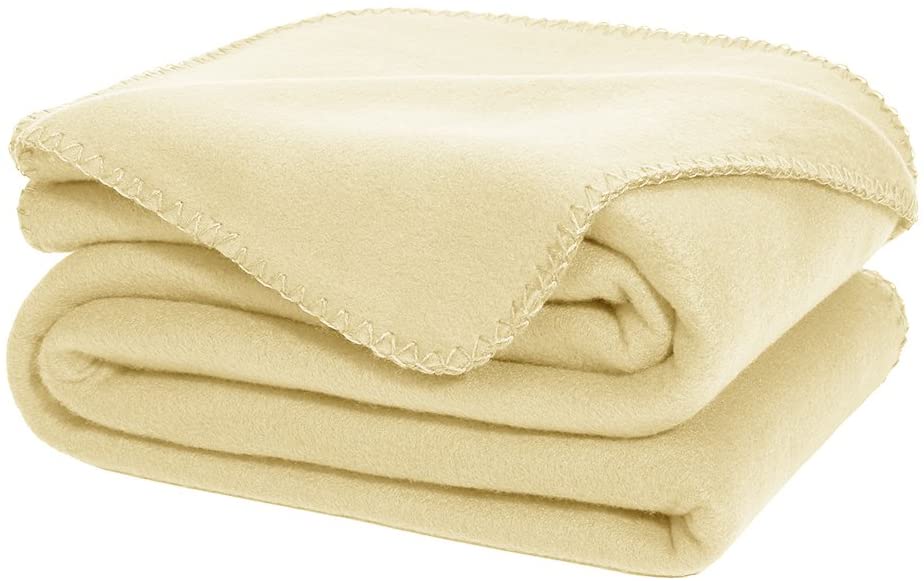 DOZZZ Oversize Flannel Polar Fleece Throw Blanket 70 x 50 Fuzzy Plush Microfiber for Couch Cover