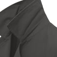 thumbnail image 6 of LYSMORA 2026 Men's Double Breasted Mid Length Trench Coat, Adjustable Strap Cuff Slip Pockets Loose Fit Casual Travel Outerwear, 6 of 8