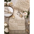 thumbnail image 5 of Saro Lifestyle Sequin Moroccan Design Table Runner, 5 of 5