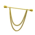 thumbnail image 2 of Broche de cadena con borlas, alfiler de solapa , alfiler de pecho para traje, accesorios para hombres y mujeres Dorado Yinane broches alfileres, 2 of 6