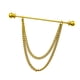 thumbnail image 2 of Broche de cadena con borlas, alfiler de solapa , alfiler de pecho para traje, accesorios para hombres y mujeres Dorado Yinane broches alfileres, 2 of 6