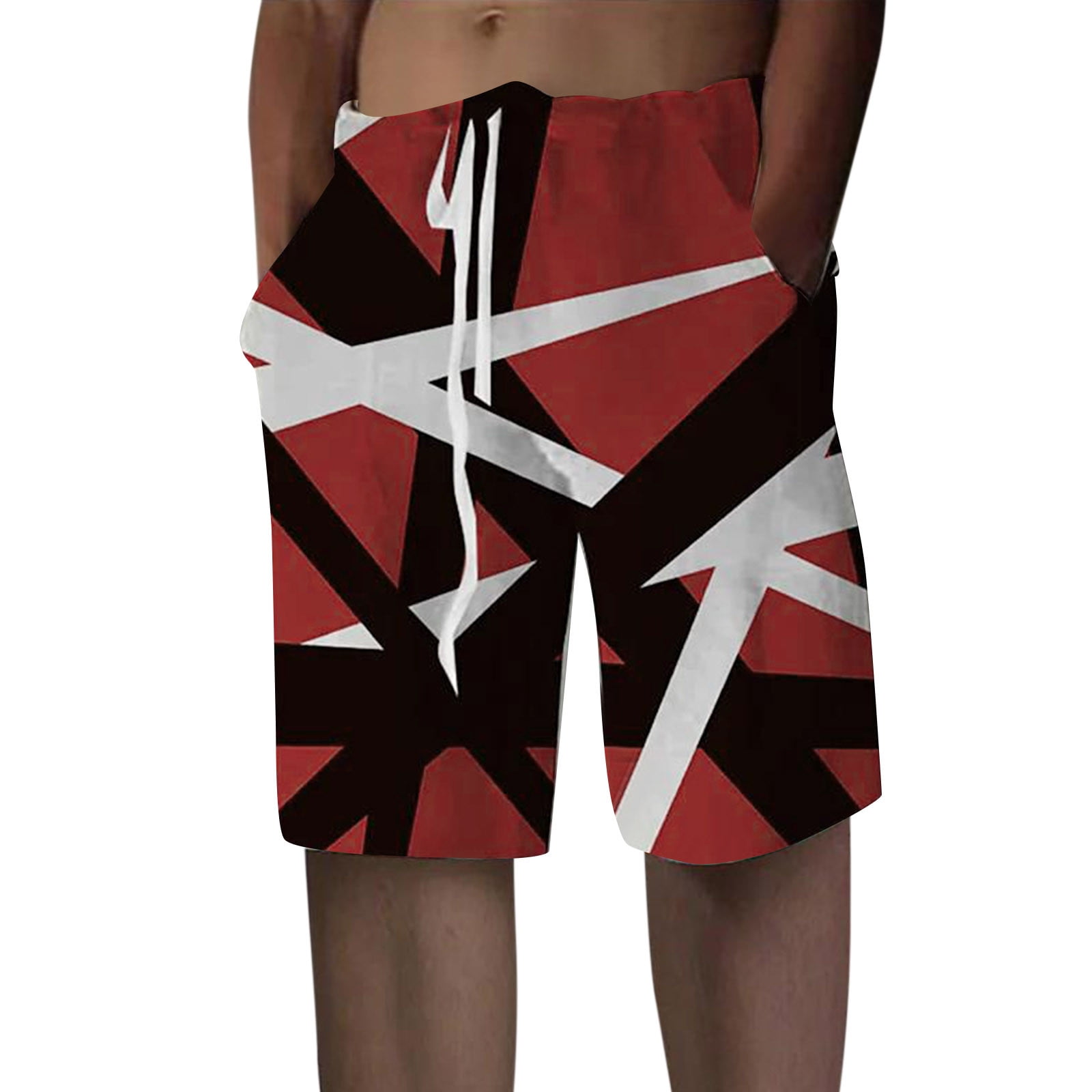 adviicd White Jean Shorts Men's Flex 13Inch Relaxed Fit Cargo Short