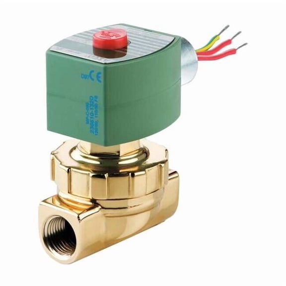 Redhat Solenoid Valve,240VAC,10.1,H,Watertight 8220G409
