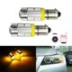 thumbnail image 1 of ANGRONG HY21W BAW9s 10 SMD 5630 LED Bulb Side Indicator Turn Signal Reverse Light Amber, 1 of 5