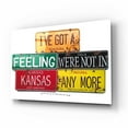 thumbnail image 2 of Epic Art 'Garland Not In Kansas' by Gregory Constantine, Acrylic Glass Wall Art, 16"x12", 2 of 8