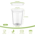thumbnail image 2 of 24 Sets 32 oz Plastic Deli Food Containers With Lids, Airtight Food Storage Containers, Freezer/Dishwasher/Microwave Safe, Soup Containers For Takeout Meal Prep Storage, 2 of 6