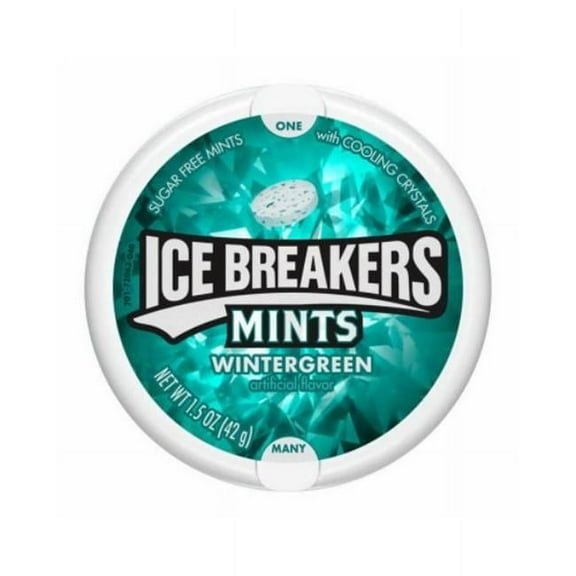 1.5 oz Wint Ice Breakers Wintergreen Mints - Pack of 8