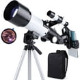 thumbnail image 7 of Occer Telescope for Adults Kids, 70mm Aperture 400mm Astronomy RefractorTelescope with Adjustable Tripod and Smartphone Adapter, 7 of 7