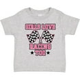 thumbnail image 3 of Inktastic Girls Love Racing Rally Flags Girls Toddler T-Shirt, 3 of 5