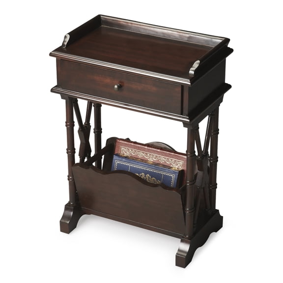 Butler Specialty Masterpiece Martini Table In Rubbed Black