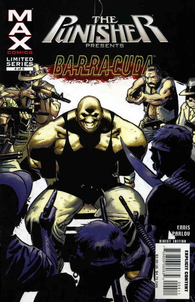 Cover of The Punisher Presents: Barracuda Max #4