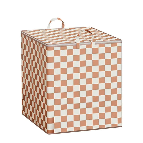 Fabric Zipper Quilt & Blanket Storage Bag Moving Packing Luggage Bag Travel Large Capacity Clothing Storage Bag Household Space Saving Essentials