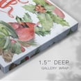thumbnail image 4 of Cardinal Holly Christmas Collection A- Gallery Wrapped Canvas, 4 of 9