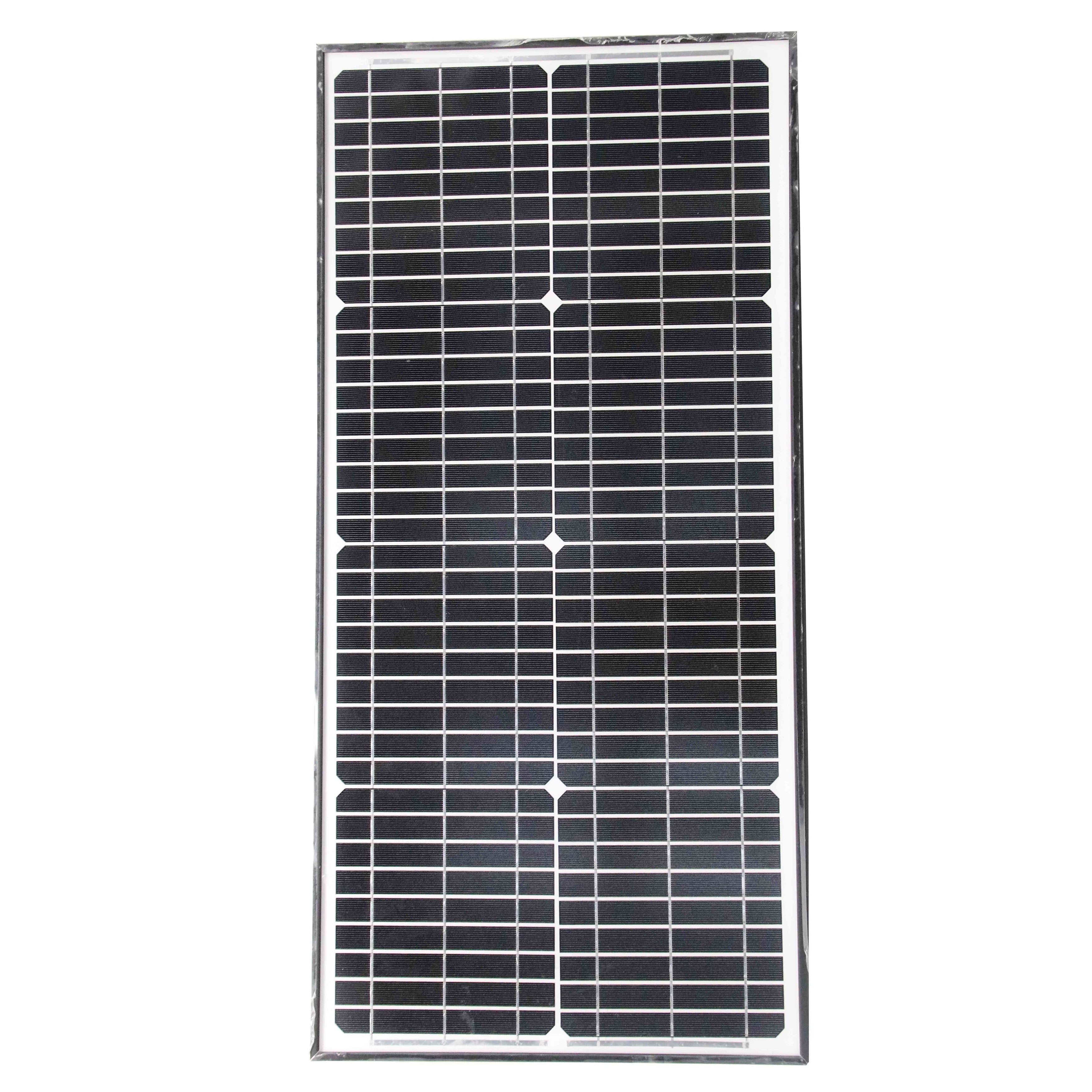 ALEKO 24-Volt 30-Watt Monocrystalline Solar Panel