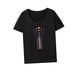 thumbnail image 5 of Camiseta para mujer, ropa de verano, camisa con cuello redondo para senderismo, oficina, regalo para mujer SG, 5 of 7