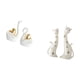 thumbnail image 5 of Figuras De Cisne Y Esculturas De Pareja De Gatos, Adornos De Mesa, Artesanías Para El Comedor, Repisa, Estantería, Entrada, Regalo De Boda, Decoración, Estatuas, 5 of 8