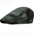thumbnail image 4 of SikaFu Beret Cap Summer Sun Hats for Men Women Breathable Men Trucker Mesh Cap Adjustable Camouflage Ivy Newsboy Flat Cap Berets, 4 of 6