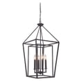 thumbnail image 2 of Craftmade 45835 Hudson 4 Light 15-3/4" Wide Cage Pendant - Bronze, 2 of 3