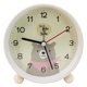 thumbnail image 1 of Reloj despertador analógico de cuarzo con dibujos de animales, redondo, silencioso, luz nocturna, para escritorio, oficina, dormitorio, 1 of 5