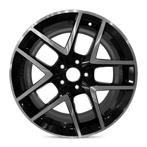 For 2022-2026 Honda Civic 18 Inch Machined Face with Painted Inlay Black Rim - OE Direct Replacement - Road Ready Car Wheel