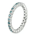 thumbnail image 5 of Sterling Silver Blue Topaz Ring, 5 of 5