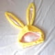 thumbnail image 5 of Gorro con capucha y orejas de conejo, tocado de algodón, accesorios suaves, divertido peluche, regalo acogedor, lindo y largo 21.65x11.02 pulgadas, 5 of 9
