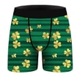 thumbnail image 4 of Ceisia Men's Holiday Themed Printed Boxer Briefs Comfortable Stretchy Breathable Soft Casual Underwear Gifts for Father, 4 of 8