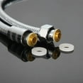 thumbnail image 3 of 5m 304 Stainless Steel Shower Hose Faucet Hose Flexible Shower Hose Thick Silicone Bathroom 3 Meter Shower, 3 of 5
