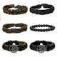 thumbnail image 4 of Pulsera de Piel MADIOLA Arbol de la Vida Negro, 4 of 6