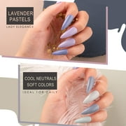 Gellen Gel Nail Polish Kit, 12 Colors the Elegant Neutrals Gel Polish Starter Kit - with 72W UV/LED Nail Lamp & Nail Base Coat & Glossy & Matte Top Coat Salon Manicure Set