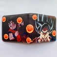 thumbnail image 4 of Cartera de Goku de Dragon Ball para hombre, monederos pequeños con dijes, figuras de Anime de dibujos animados, Vegeta, billetera delgada con monedero, billetera con cremallera, regalo, 4 of 4