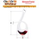 thumbnail image 4 of Contenedor para Bebidas StreamTwist 2Pzas 0.9Lts Vidrio Transparente., 4 of 4