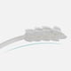 thumbnail image 2 of EeaseMX 20 limpiadores linguales para bebés, cepillos de dientes linguales recubiertos, paño de gasa, raspador de lengua, herramienta de limpieza bucal para bebés, bebés y niños pequeños., 2 of 7