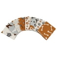thumbnail image 5 of Soimoi 8 Pc Fat Quarter Bundle-DogPrint 18"x 22"DIY Patchwork-100% CottonPre-Cut Quilting Fabric Gray-White- Brown, 5 of 7