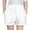 White, variant on FAOWME Girls Summer Linen Shorts Kids Casual Drawstring Elastic Waist Beach Short Pants With Pockets White 13-14 Years