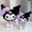 Kulomi, variant on Qiaoxi Cute Cartoon Plush Doll Toy Kuromi Cinnamoroll Plush Pendant for Kids Gifts Messenger Bag Decoration