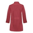 thumbnail image 2 of Panda Uniform Medical Lab Wear for Women, Doctor Coat, 3XL, Red, 2 of 8