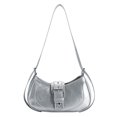 thumbnail image 1 of Bolso bandolera de mujer de gran capacidad PU Color sólido Simple bolso de viaje femenino FLhrweasw Nuevo, 1 of 9