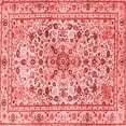 thumbnail image 1 of Ahgly Company Indoor Square Persian Red Traditional Area Rugs, 4' Square, 1 of 4