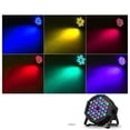 thumbnail image 5 of Luces de escenario, luces de fiesta de DJ de 7 canales con control remoto y controlador Luces ascendentes activadas por sonido para eventos Decoración de baile de barra de cumpleaños, 5 of 5