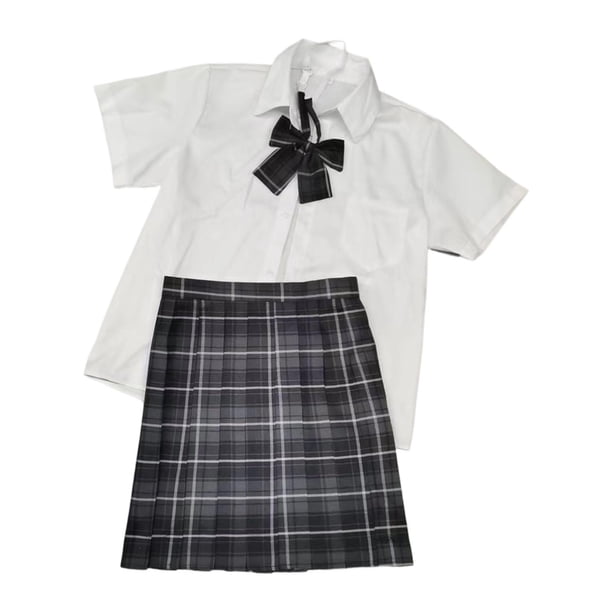 Uniforme japonés para mujer, bonita falda de uniforme escolar para niñas para espectáculos. XXL