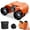 Orange, variant on BEBANG 12x25 Binoculars for Kids Adults, BAK4 Lenses Small Binoculars Compact with Low Light Vision, Binoculars for Bird Watching Camping Sports