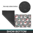 thumbnail image 6 of Gray Christmas Snowman Pattern Kitchen Rugs Sets Of 2,Anti Fatigue Kitchen Mat Rugs Non Slip Washable,Decorative Kitchen Floor Mats for Kitchen,Sink,Laundry,17"x30"+17"x47", 6 of 7